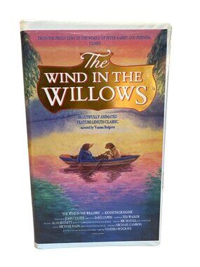 The Wind in the Willows VHS 1998 Clamshell Case